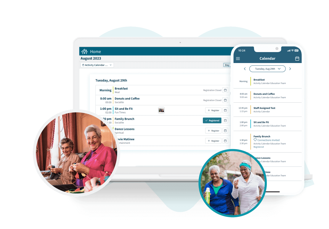 Senior Living Community Resident Portal App LifeLoop   Resident Portal 03 